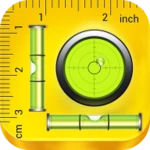 ruler & bubble level android application logo